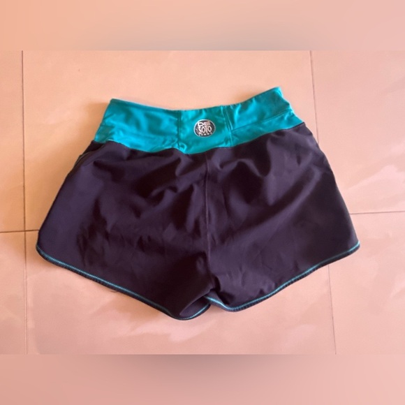 The Loto Women’s Running Shorts Size M Reflective Lined Gray, Blue. Waistbands - Picture 11 of 11